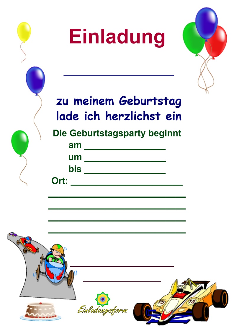 12 Einladungskarten zum Kindergeburtstag Mädchen Jungen Hai.