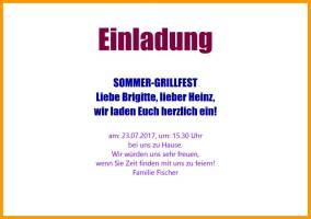 Einladung Zur Grillparty Kostenlos Gestalten Und Ausdrucken